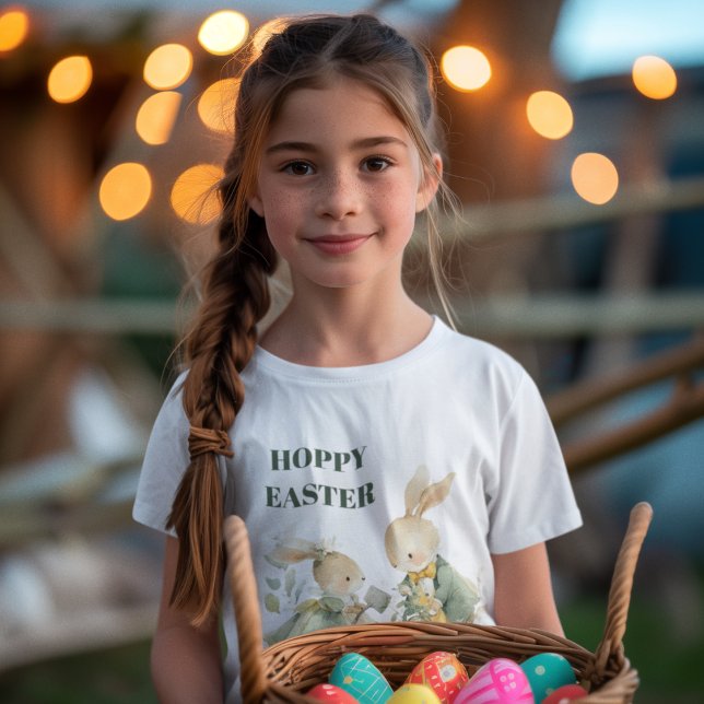 Hoppy Easter | Bunny Kids T-Shirt  (Creator Uploaded)