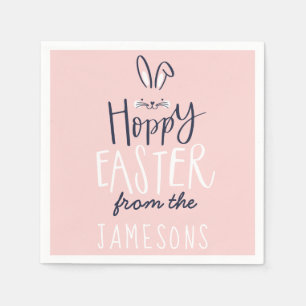 HOPPY EASTER BUNNY NAPKINS