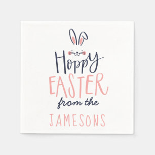 HOPPY EASTER BUNNY NAPKINS