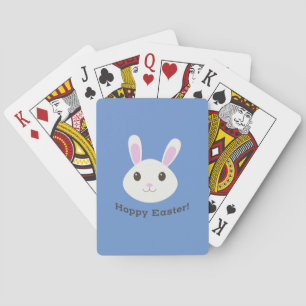Hoppy Easter Bunny Poker Cards