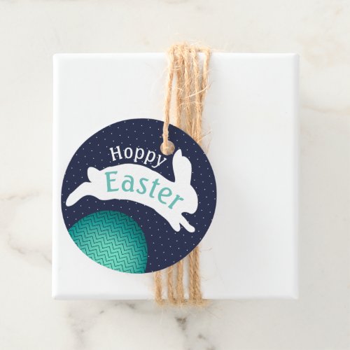 Hoppy Easter Bunny Rabbit Favor Tags