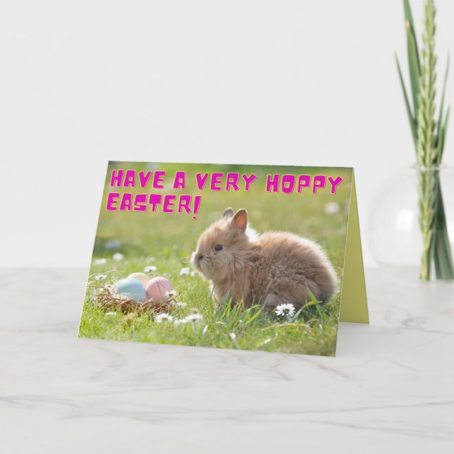 Hoppy Easter Card (Front)