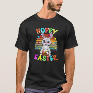 Hoppy Easter - Easter Egg Hunting T-Shirt
