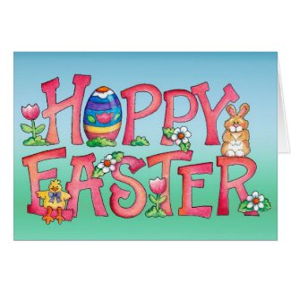 Hoppy Easter - Greeting Card
