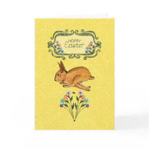 Hoppy Easter Kids Greeting Card 