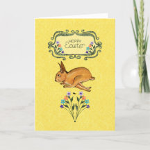 Hoppy Easter Kids Greeting Card 