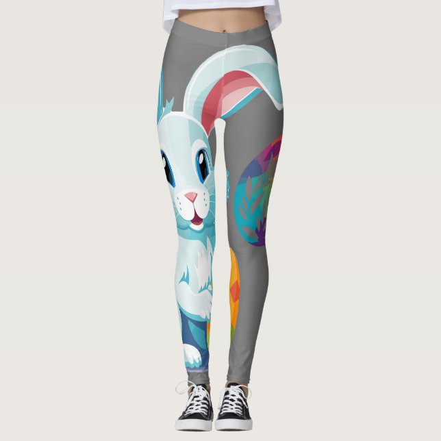 Hoppy Easter! Leggings (Front)