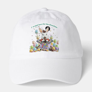 Hoppy Easter pass the chocolate Hat