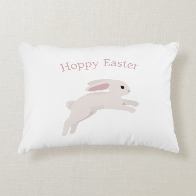 Hoppy Easter – Perfect Pillow for Your Home (Front)