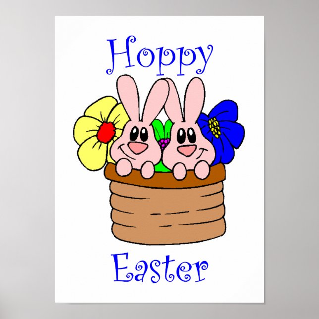 Hoppy Easter Poster (Front)