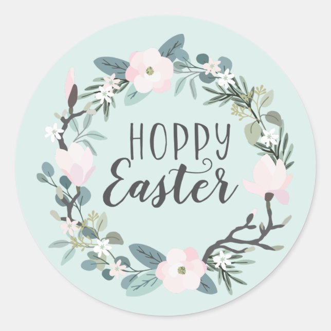 Hoppy Easter Stickers (Front)