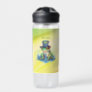 "Hoppy" Father's Day Frog Top Hat and Tie Design Water Bottle