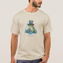 "Hoppy" Father's Day Frog Top Hat and Tie T-Shirt
