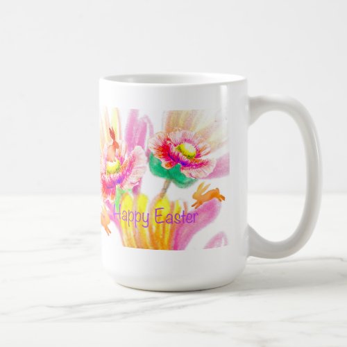 Hoppy Floral Easter Mug