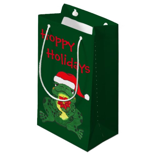 Hoppy Frog Christmas _ Gift Bag
