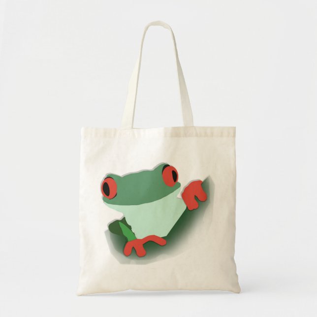 hoppy frog tote bag (Front)