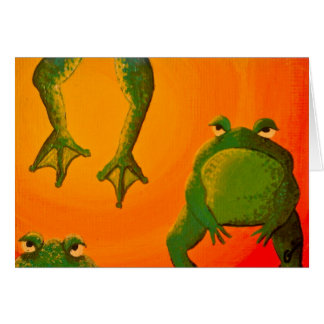 Hoppy Frogs Cards