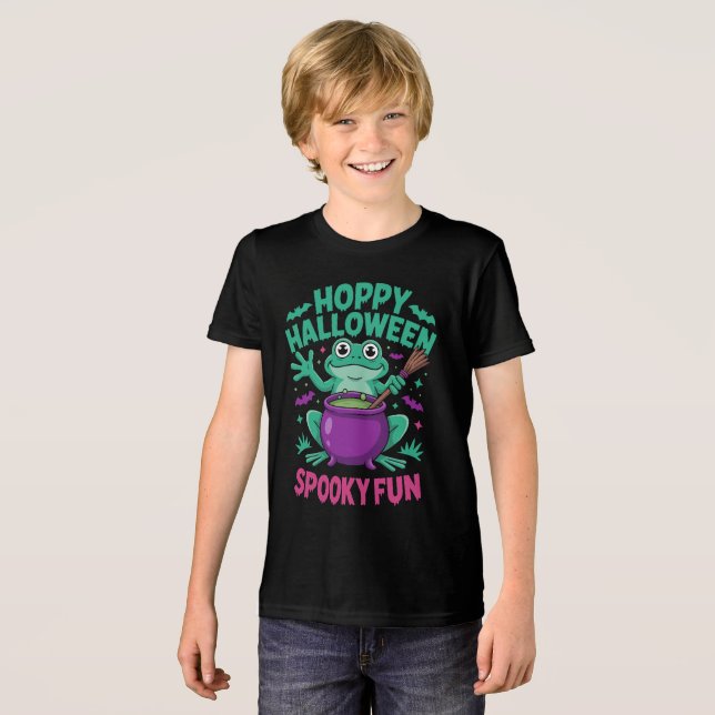 Hoppy Halloween Kids Tee (Front Full)