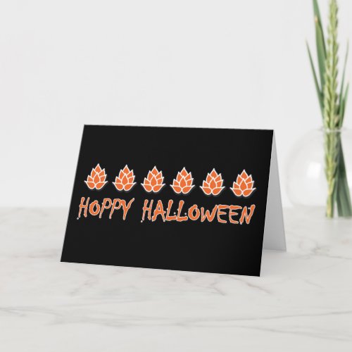 Hoppy Halloween Note Card