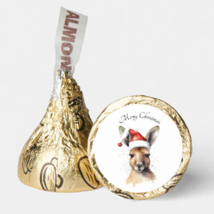Hoppy Holidays, Christmas Kangaroo custom Hershey®'s Kisses®