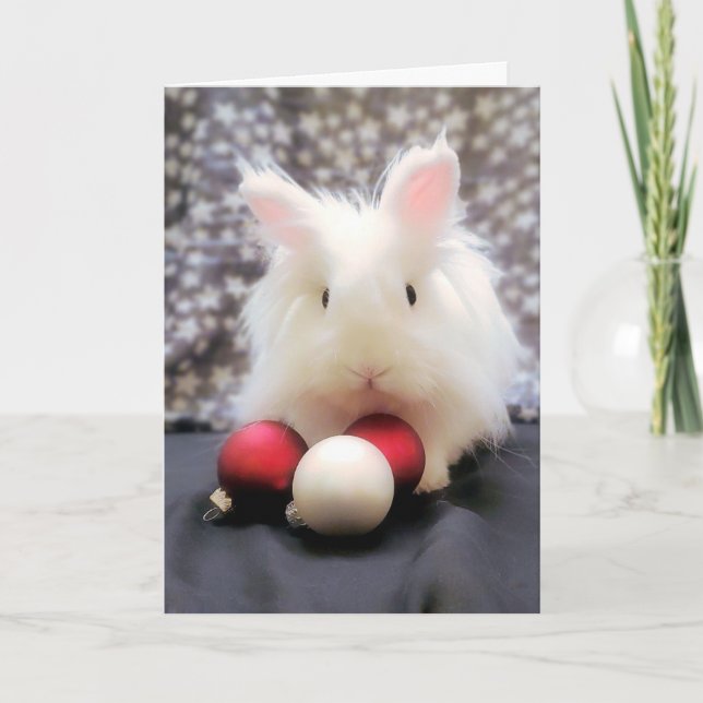 "Hoppy Holidays" greeting card (Front)