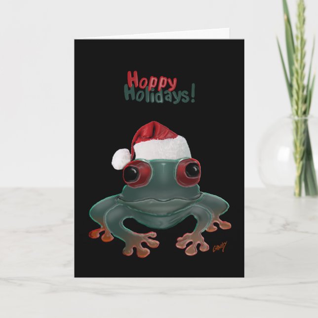 Hoppy Holidays! Holiday Card (Front)