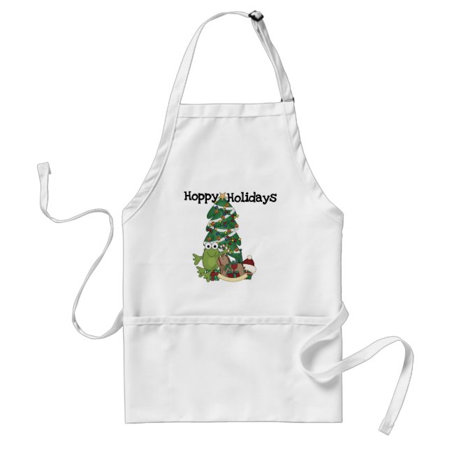 Hoppy Holidays Tshirts and Gifts Adult Apron (Front)