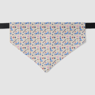 Hoppy Holla-Days Dog Pet Bandana Collar