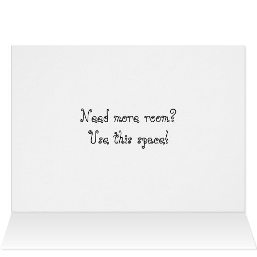 Hoppy Mew Year Card (Inside Horizontal (Top))