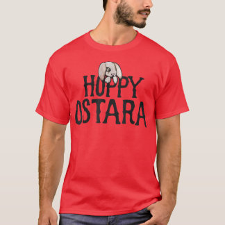 Hoppy Ostara  cute bunny rabbit spring pagan tee 