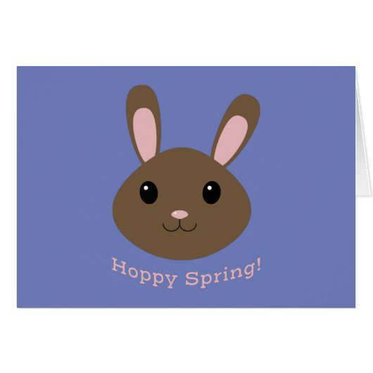 Hoppy Spring Bunny Cards (Front Horizontal)