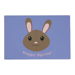 Hoppy Spring Bunny Placemat