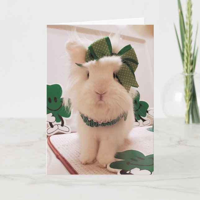 Hoppy St. Patrick's Day! Card (Front)