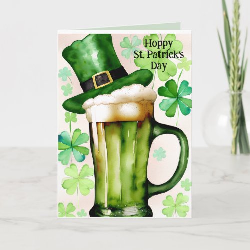 Hoppy St Patricks Day Photo Card