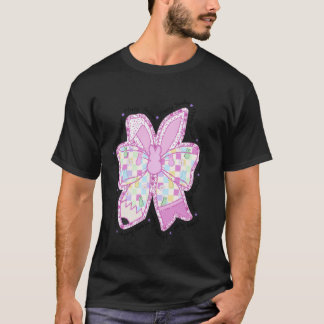 Hoppy Teacher Coquette Bow Rabbit Eggs Hunter East T-Shirt