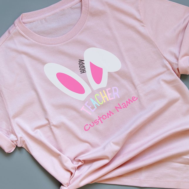 Hoppy Teacher Personalized Tee (Creator Uploaded)