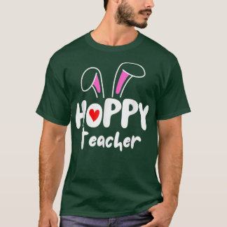 Hoppy Teacher Teacher Bunny  T-Shirt