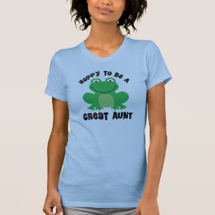 Hoppy To Be A Great Aunt Gift T-Shirt