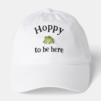 Hoppy to be here hat