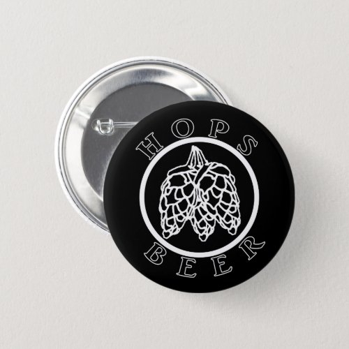 Hops  Beer Button