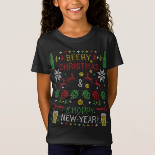 Hops Beer Lover Drinking Ugly Christmas Sweater Pa