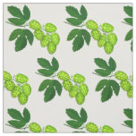 Hops Botanical Art Fabric