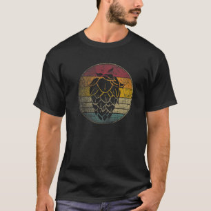 Hops Craft Beer IPA Brewery Vintage Distressed Ret T-Shirt