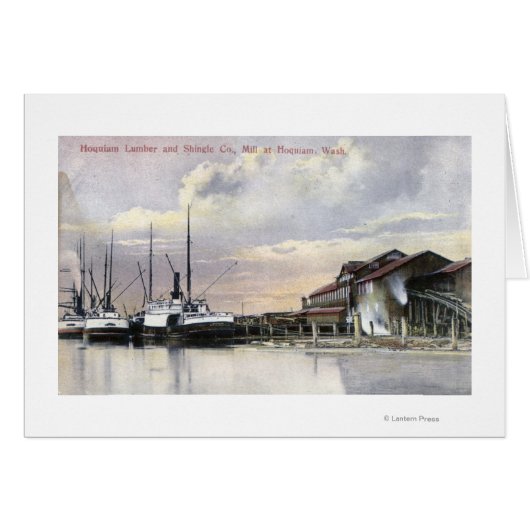 Hoquiam Lumber Mill Scene Cards (Front Horizontal)