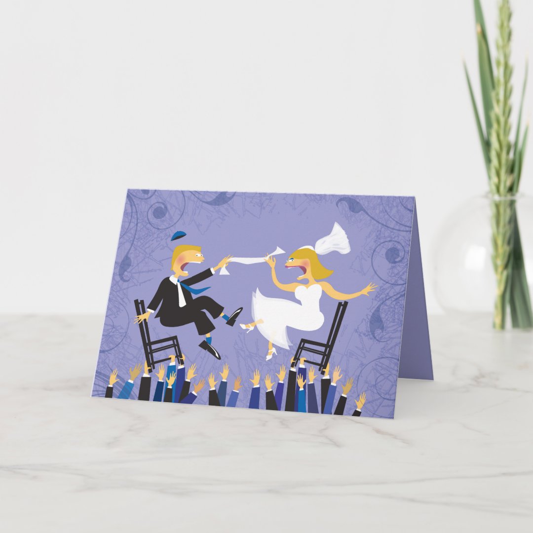 Hora Chair Dance Jewish Wedding Invitation Zazzle   Hora Chair Dance Jewish Wedding Invitation Re96d502772f64e819727b4f3c30176f7 Tcvtb 1080 