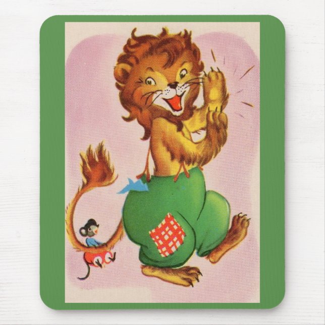  Horace the Lion and friend Mouse Pad (Front)