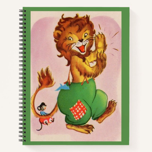 Horace the Lion and friend Notebook (Front)