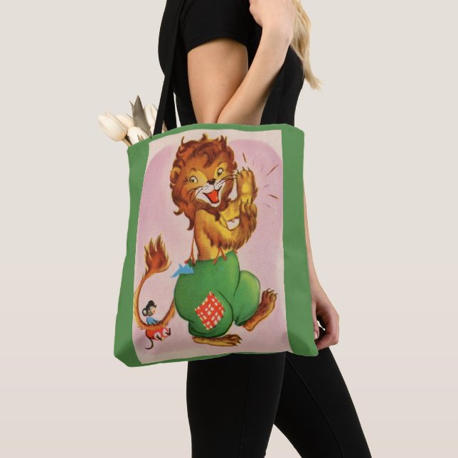  Horace the Lion and friend Tote Bag (Close Up)