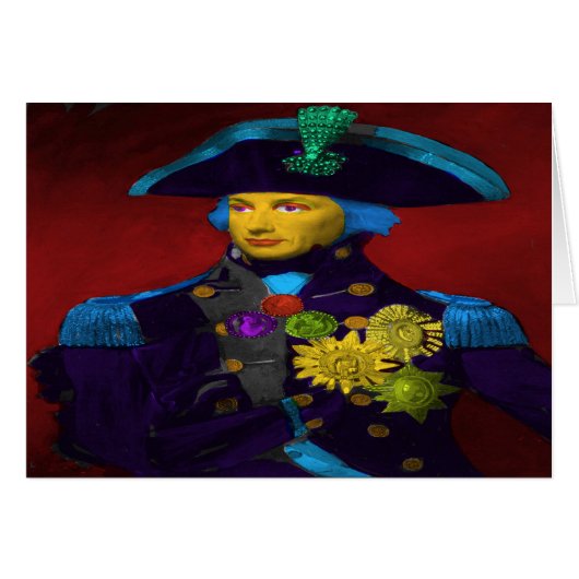 Horatio Nelson Pop Art Cards (Front Horizontal)