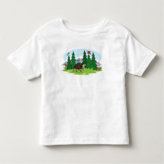 Horatio the Hedgehog- Hiking Toddler T-shirt